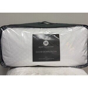 Hotel Collection European White Goose Down Medium Support King Pillow